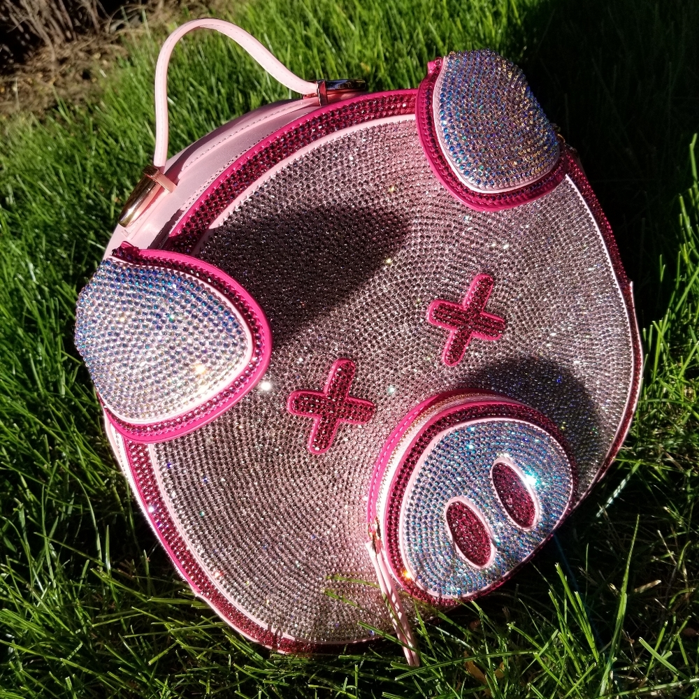🆕️Jeffree Star X Shane Dawson Bling Pig Backpack - Picture 2 of 14